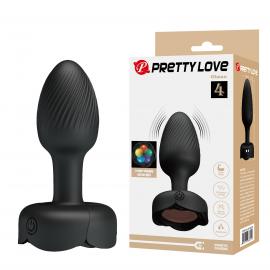 Анальна пробка з вібрацією PRETTY LOVE Olman - 1