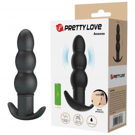 Анальна пробка з вібрацією PRETTY LOVE Aeaeeas Vibrating Anal Plug - 1