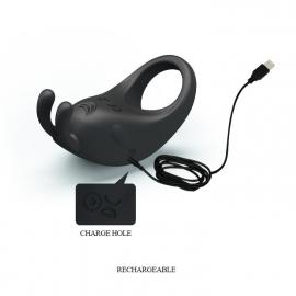 Ерекційне кільце PRETTY LOVE RABBIT VIBRATOR 7 functions, USB - 4