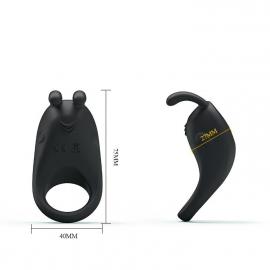 Ерекційне кільце PRETTY LOVE RABBIT VIBRATOR 7 functions, USB - 3