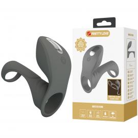 Ерекційне кільце з вібрацією PRETTY LOVE Master ring, 7 vibration functions, Memory function - 1