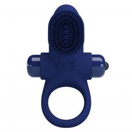 Віброкільце для члена Pretty Love Vibrant Penis Ring II, синє - 7