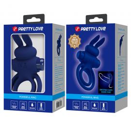 Ерекційне кільце з вібрацією PRETTY LOVE Powerful ring, 10 vibration functions - 4