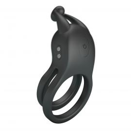 Ерекційне кільце Pretty Love Goodwin Vibrating Double Penis Ring - 7