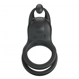 Ерекційне кільце Pretty Love Goodwin Vibrating Double Penis Ring - 4