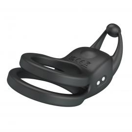 Ерекційне кільце Pretty Love Goodwin Vibrating Double Penis Ring - 8