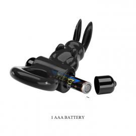 Ерекційне кільце Pretty Love Exciting Ring, чорне - 5