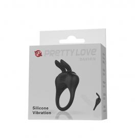 Эрекционное виброкольцо PRETTY LOVE - DAVION, Silicone Vibration - 2