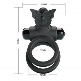 Ерекційне віброкільце PRETTY LOVE - PASSIONATE RING IX - 3
