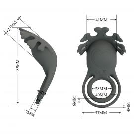 Віброкільце PRETTY LOVE Master ring, 7 vibration functions Memory function - 2