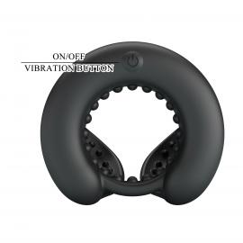 Віброкільце PRETTY LOVE Quentin Vibrating Silicone Cock Ring - 9