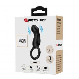 Віброкільце PRETTY LOVE Trae black, 7 vibration functions Memory function - 2