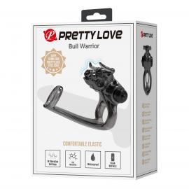 Віброкільце PRETTY LOVE BULL WARRIOR, 10 vibration functions - 6