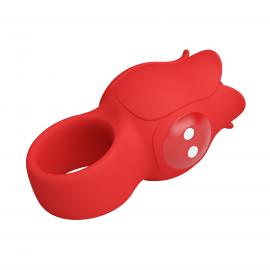 Віброкільце на палець PRETTY LOVE JAE, 10 vibration functions, Silicone ABS - 7