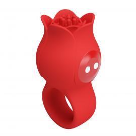 Віброкільце на палець PRETTY LOVE JAE, 10 vibration functions, Silicone ABS - 11