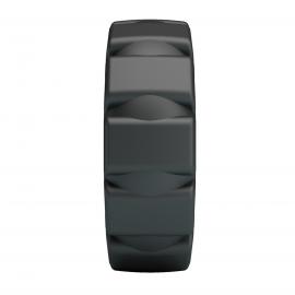 Ерекційне кільце Crazy Bull Laiden Super Soft Silicone Cock Ring – Black - 4