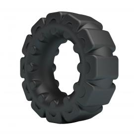 Ерекційне кільце Crazy Bull Laiden Super Soft Silicone Cock Ring – Black - 5