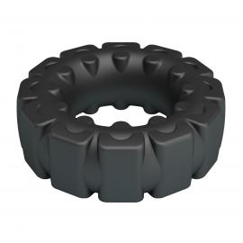 Ерекційне кільце Crazy Bull Laiden Super Soft Silicone Cock Ring – Black - 3