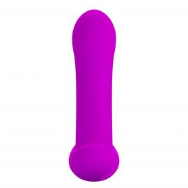 Вибратор PRETTY LOVE- Geri Purple, 12 vibration functions 3 licking settings Wireless remote contro - 10