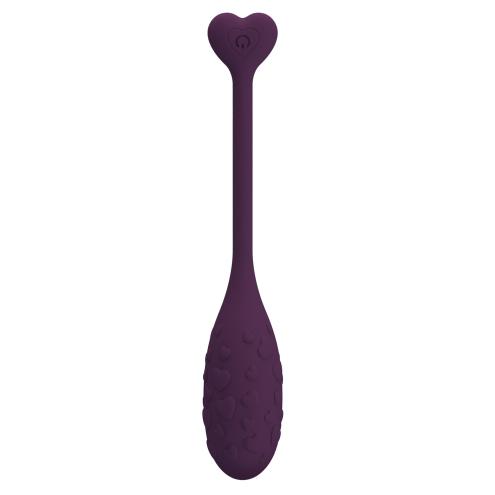 Віброяйце PRETTY LOVE Fisherman Purple, 12 vibration functions Mobile APP remote control