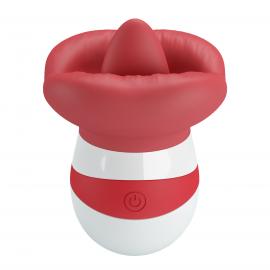 Вібростимулятор PRETTY LOVE Mina TPR ABS 10 licking settings - 6