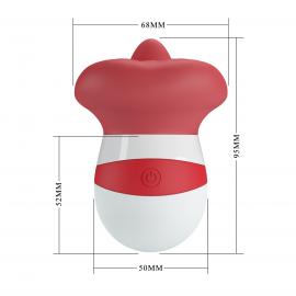 Вібростимулятор PRETTY LOVE Mina TPR ABS 10 licking settings - 8