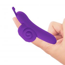 Вібростимулятор PRETTY LOVE Snail Honey Finger, 10 vibration functions Memory function - 8