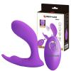 Вібростимулятор PRETTY LOVE Idabelle Purple, 12 vibration functions 12 pulse wave settings Wireless