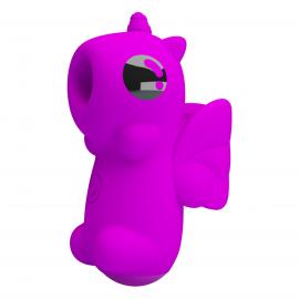 Вібростимулятор PRETTY LOVE MAGIC UNICORN, 10 tapping functions Memory function - 8