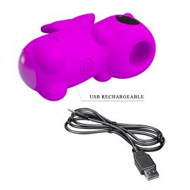 Вібростимулятор PRETTY LOVE MAGIC UNICORN, 10 tapping functions Memory function - 4