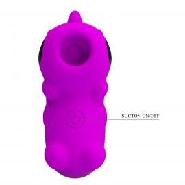 Вібростимулятор PRETTY LOVE MAGIC UNICORN, 10 tapping functions Memory function - 7