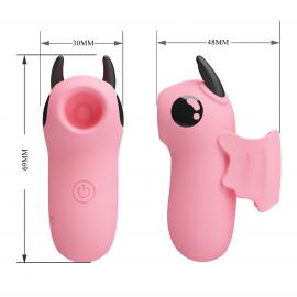 Вібростимулятор PRETTY LOVE MAGIC DEVIL, 10 thrusting settings 1 electric shock function - 8