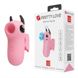Вібростимулятор PRETTY LOVE MAGIC DEVIL, 10 thrusting settings 1 electric shock function - 1