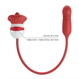 Вібростимулятор PRETTY LOVE Ashlynn, 5 vibration functions 5 thrusting settings 5 licking settings - 2