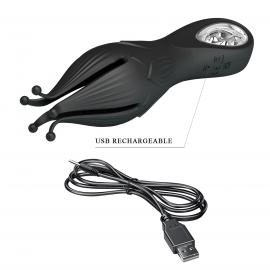 Мастурбатор PRETTY LOVE ARELLA, 12 vibration functions - 6