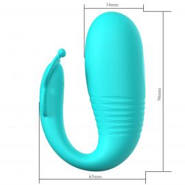 Вібростимулятор PRETTY LOVE Remi, 10 vibration functions, Silicone - 3