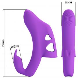 Вібростимулятор PRETTY LOVE YENNA HONEY FINGER, 10 vibration functions - 4