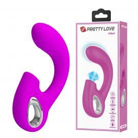 Вібратор з пульсацією Pretty Love Sibel, рожевий - 1