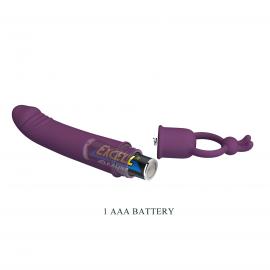 Вібростимулятор PRETTY LOVE Cora Silicone Vibrator - 8