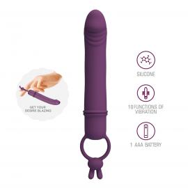 Вібростимулятор PRETTY LOVE Cora Silicone Vibrator - 10