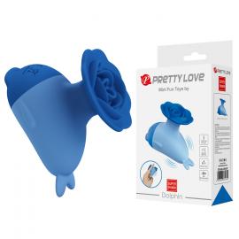 Вибростимулятор PRETTY LOVE Dolphin – Blue - 7