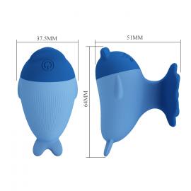 Вибростимулятор PRETTY LOVE Dolphin – Blue - 9