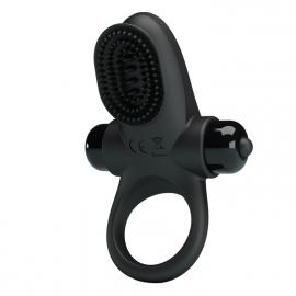 Ерекційне кільце PRETTY LOVE VIBRANT PENIS RING II Black - 1