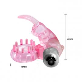 Эрекционное кольцо с вибрацией LOVE RABBIT RING - 3