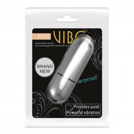 Вібропуля срібного кольору BAILE-MINI VIBE - 7