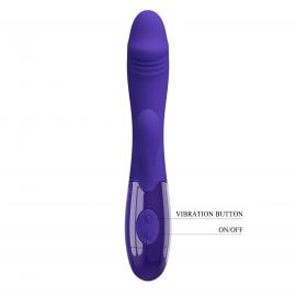 Вібратор з кліторальною стимуляцією Pretty Love Snappy Youth, 30 vibration functions - 2
