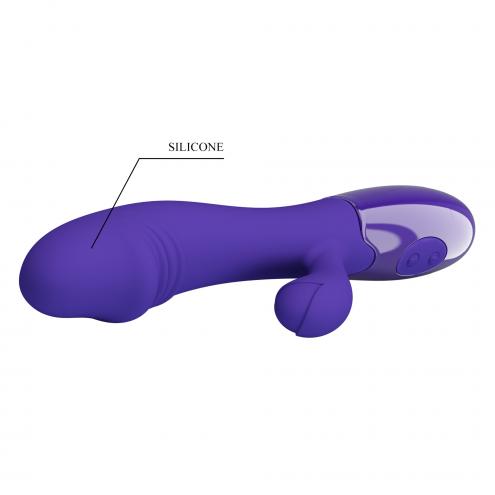 Вібратор з кліторальною стимуляцією Pretty Love Snappy Youth, 30 vibration functions