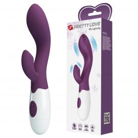 Вибратор PRETTY LOVE Brighty dark purple, 30 function - 1