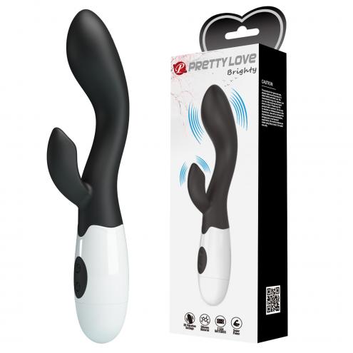 Вібратор PRETTY LOVE Brighty black, 30 function