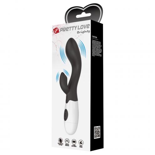 Вібратор PRETTY LOVE Brighty black, 30 function